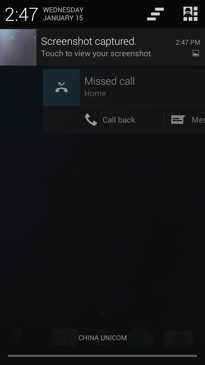 Android Call Notification Icons