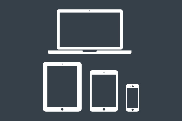 Apple Device Icons Vector