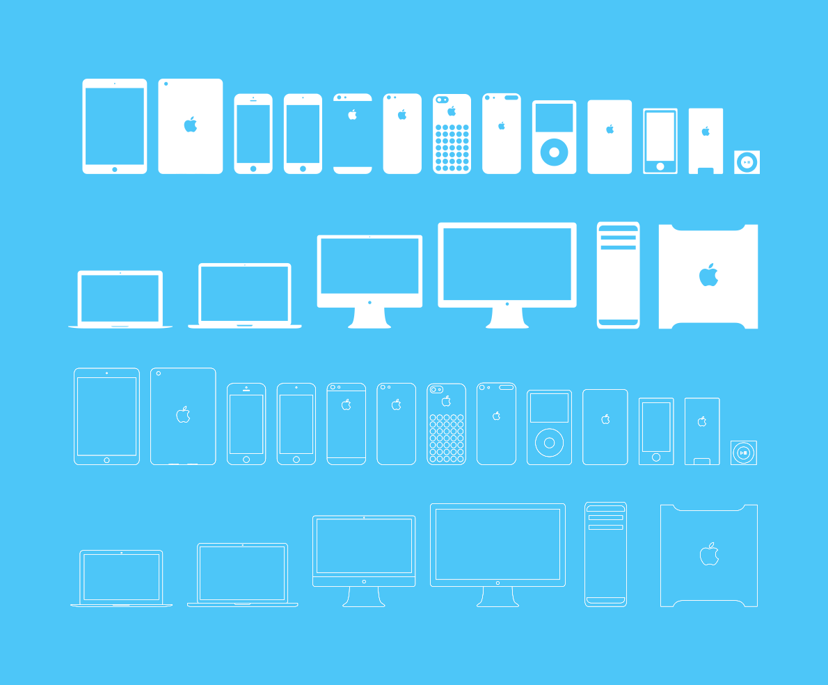 Apple Device Icons