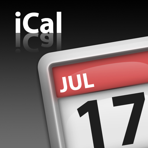 Apple iCal Mac Calendar Icon