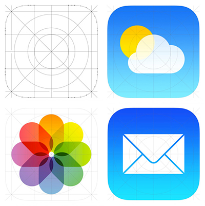 Apple iOS 7 App Icons