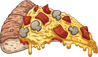 Bacon Pizza Clip Art