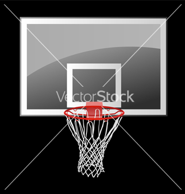 Basketball Backboard Vector
