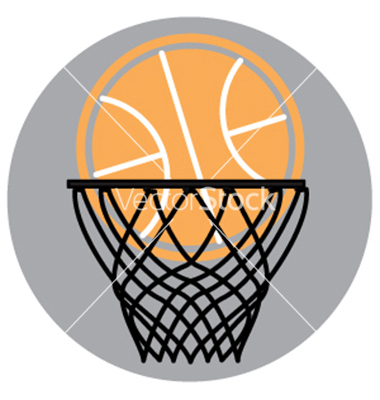 Basketball Hoop Vector Art