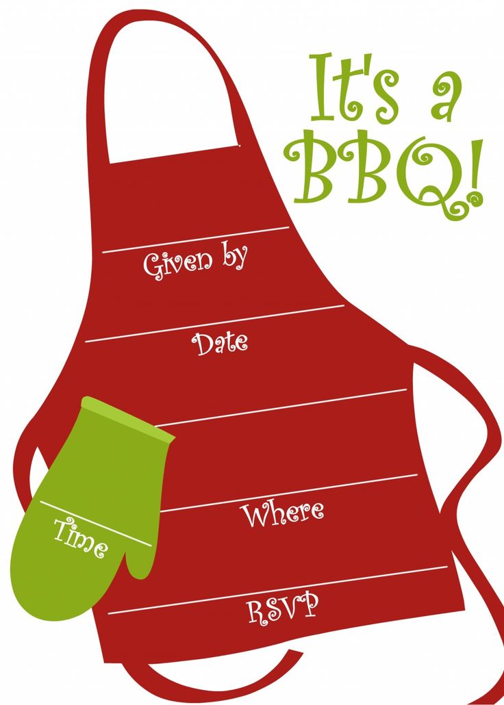 BBQ Party Invitation Templates