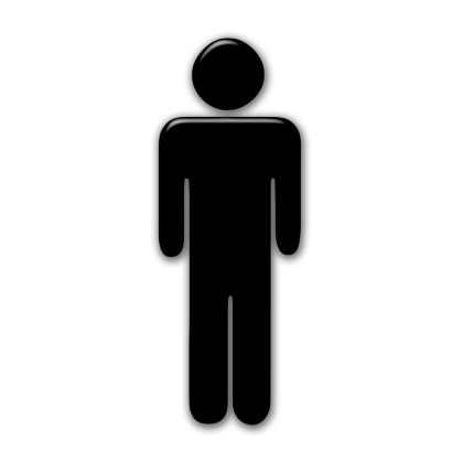 Black Person Symbol Black Person Symbol