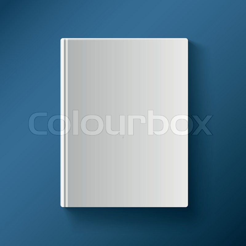 Blank Book Cover Vector