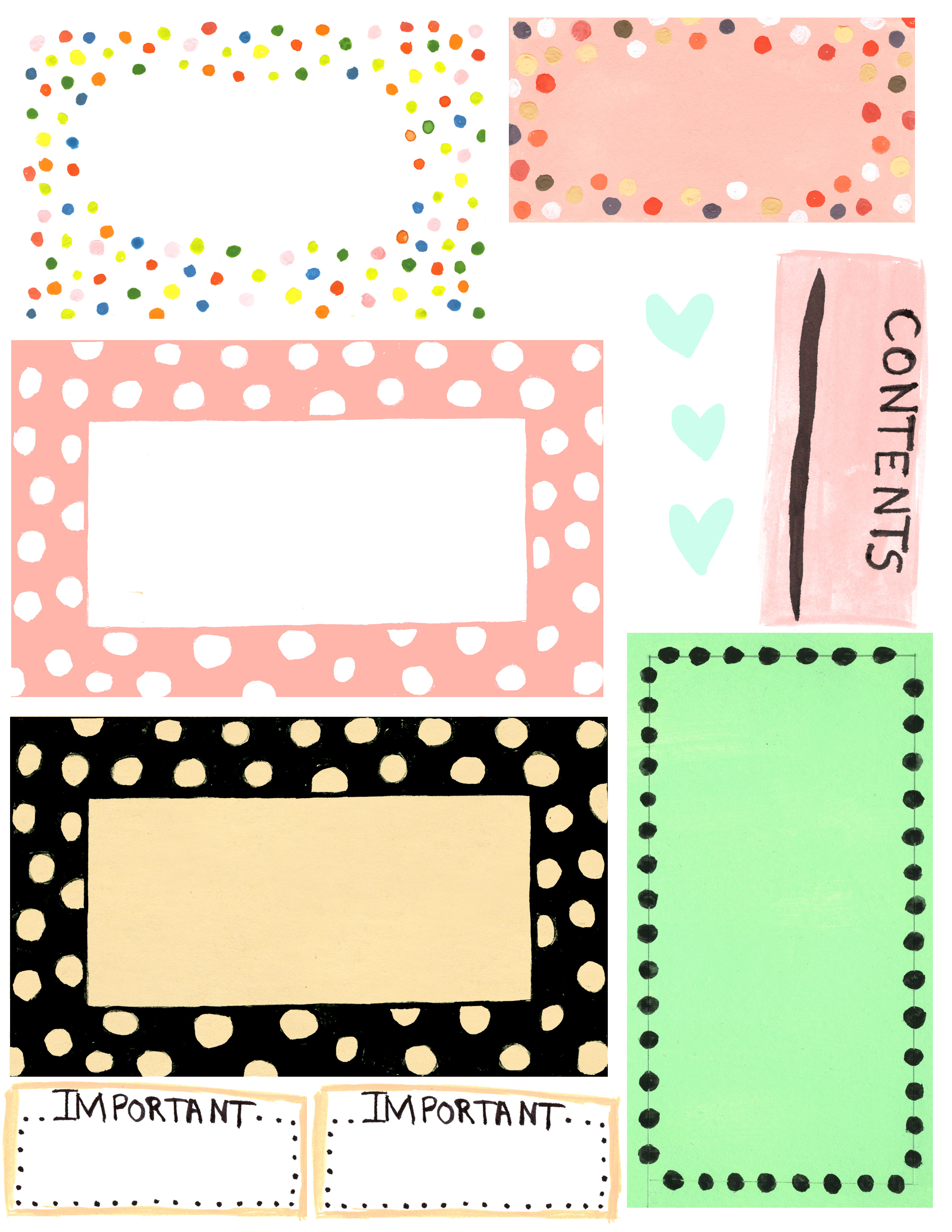 Free Label Template Printable