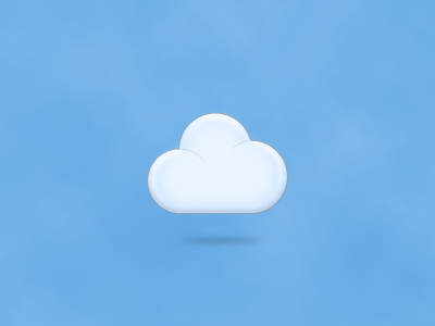 14 Blue Cloud Brand Icon On The Game Images