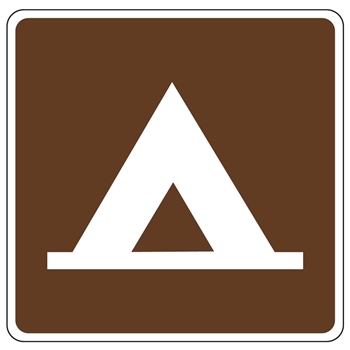 Camping Recreation Sign Symbols