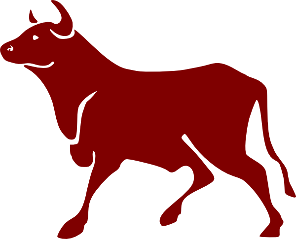 Cartoon Bulls Clip Art