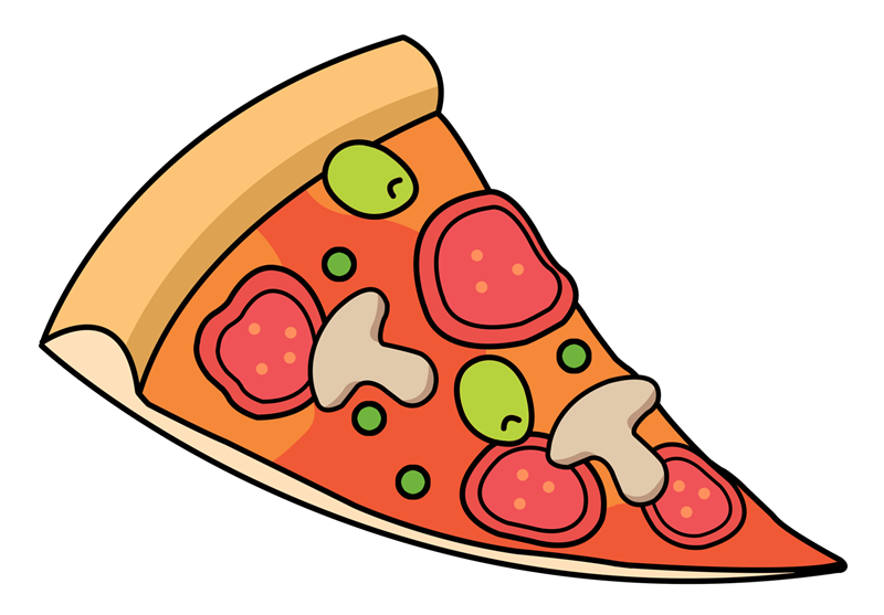 Cartoon Pizza Clip Art