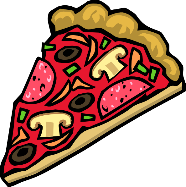 Cartoon Pizza Clip Art