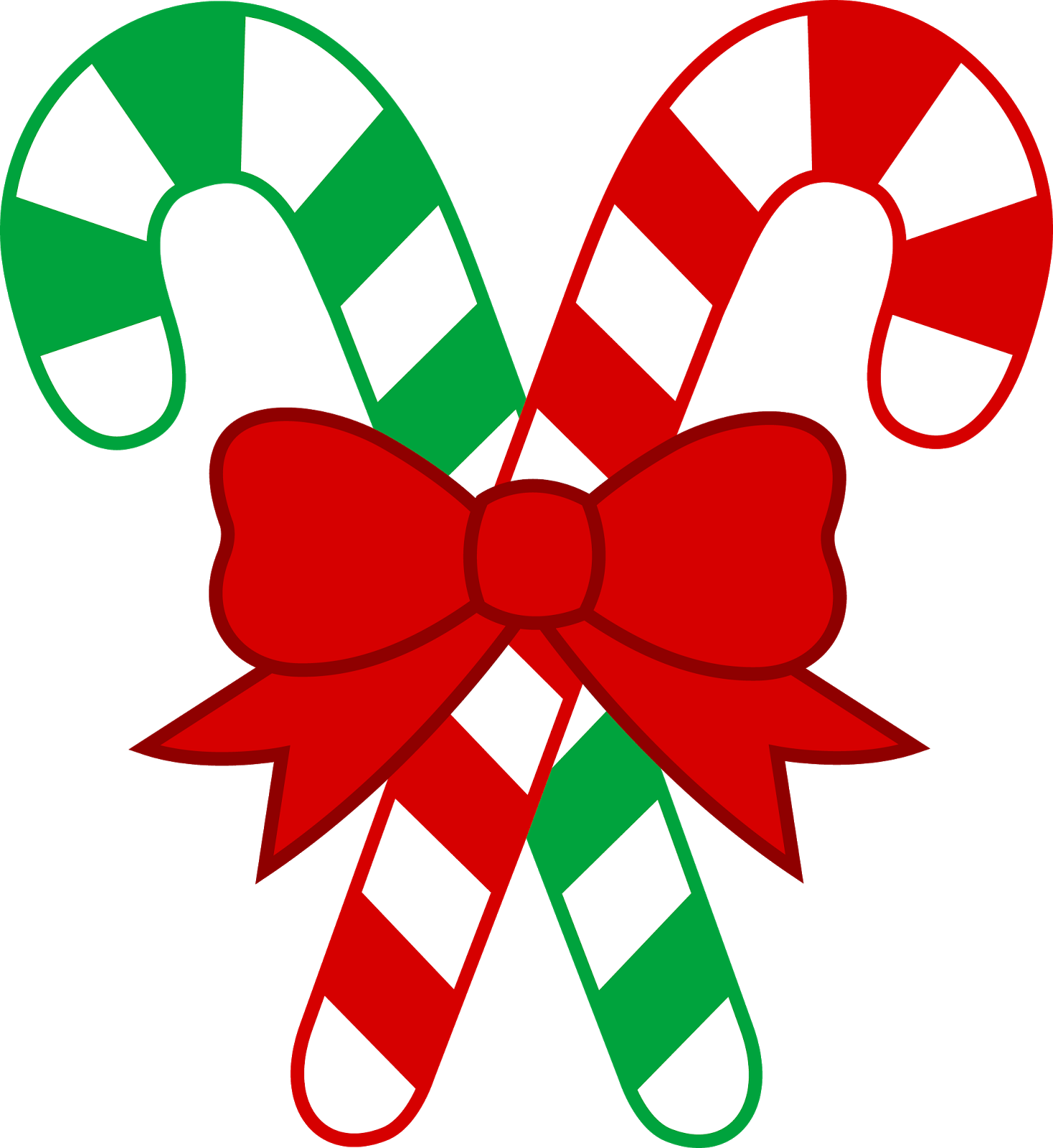Christmas Candy Cane Clip Art Free