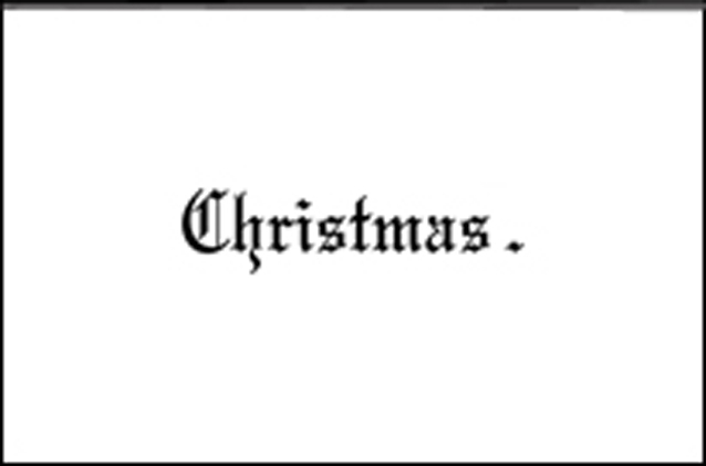 Christmas Font Microsoft Word