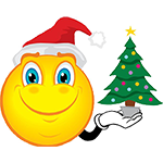 6 Christmas Tree Emoticon Images