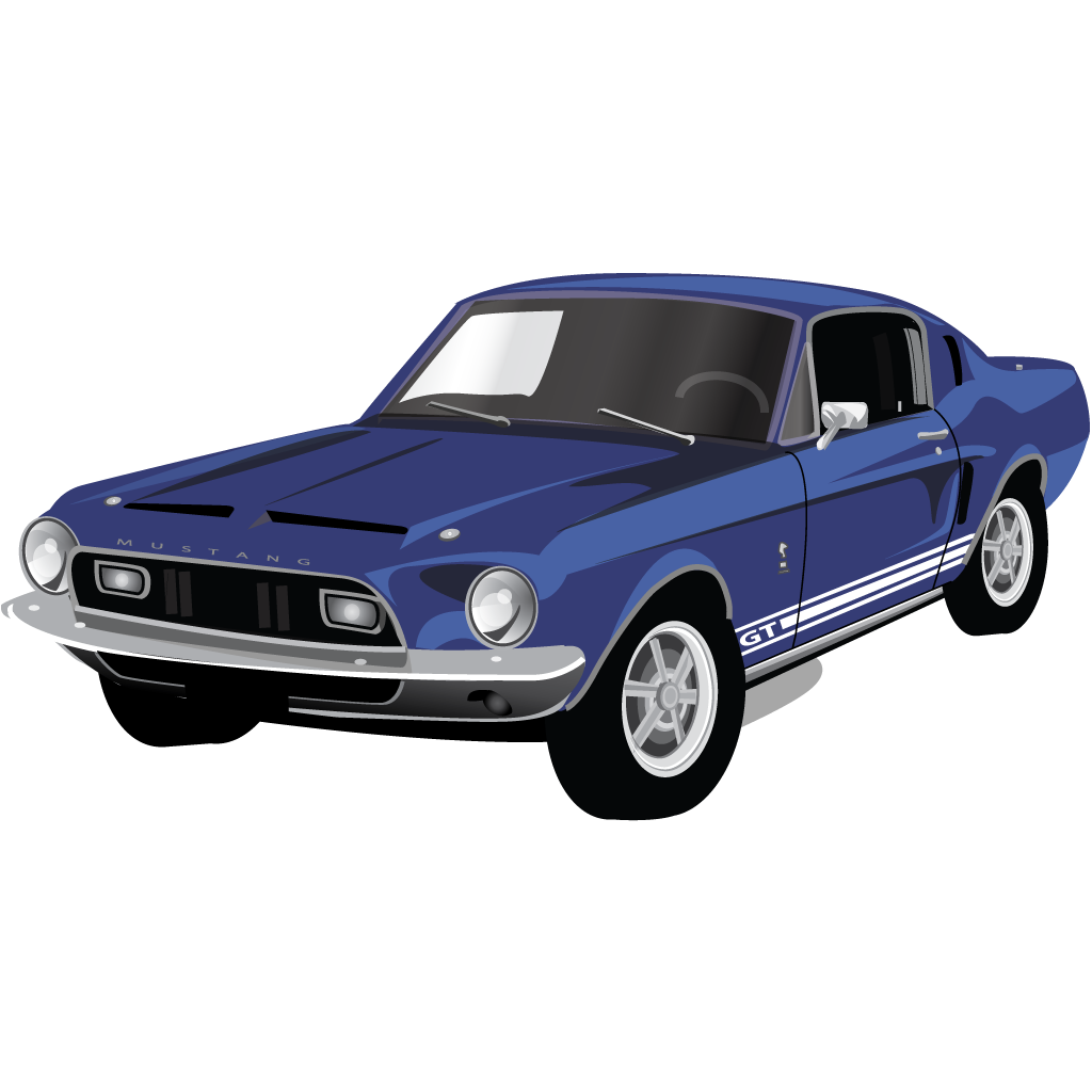 Classic Muscle Cars Mustang GT