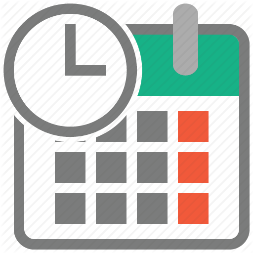 Clock Calendar Icon