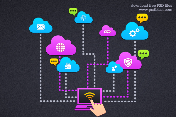 Cloud Computing Icon