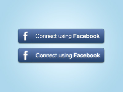 Connect with Facebook Button