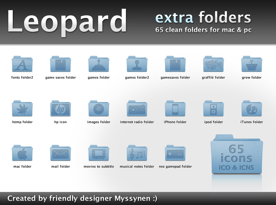 Cool Folder Icons for Mac