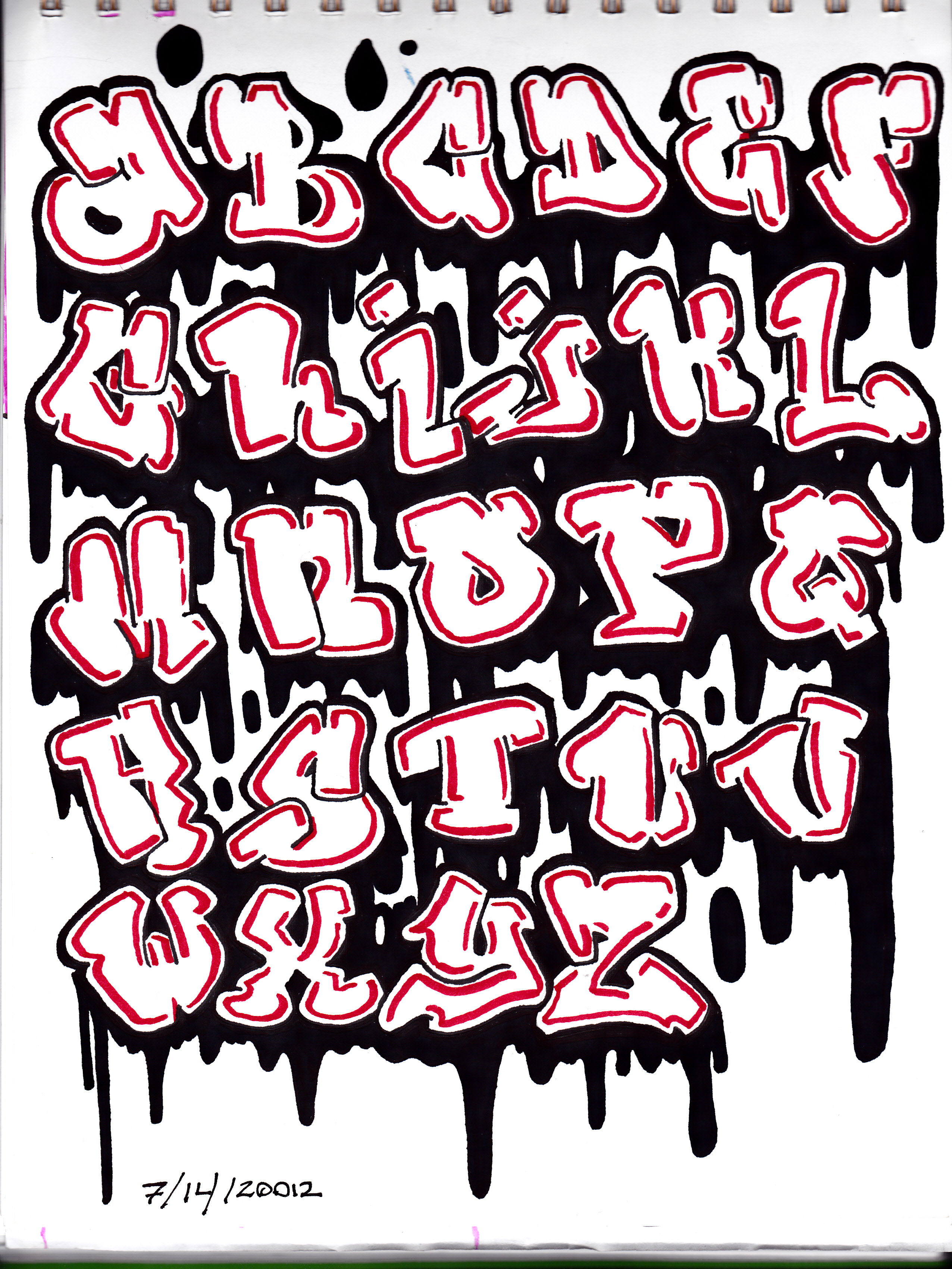 Free online graffiti writing