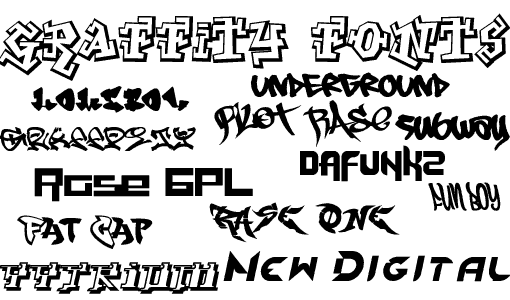 Cool Graffiti Fonts