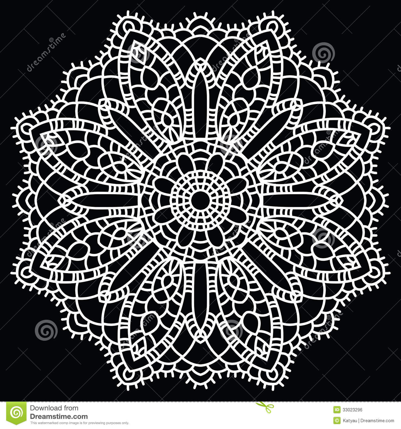 Crochet Lace Doilies Free Patterns