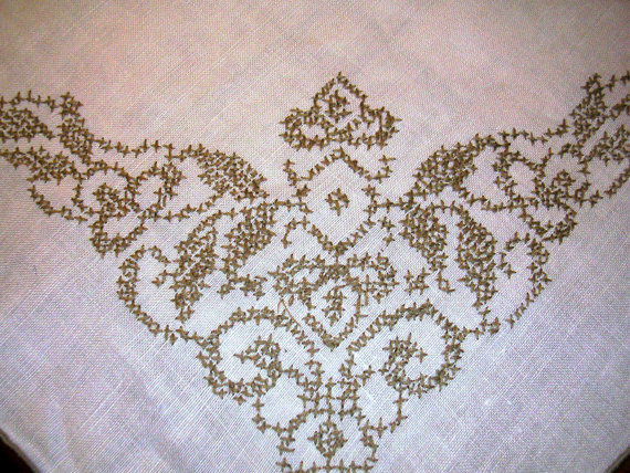 Cross with Swirl Embroidery Design