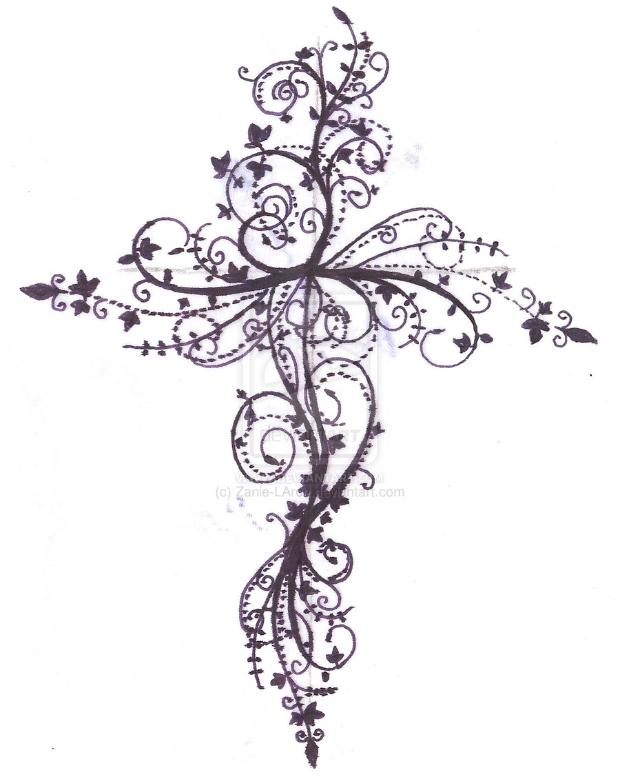 Crosses Tattoo Designs