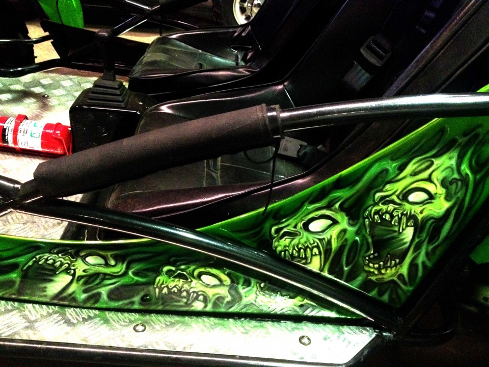 Custom Car Airbrush Graphics