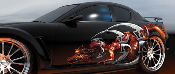 Custom Car Graphics Designs