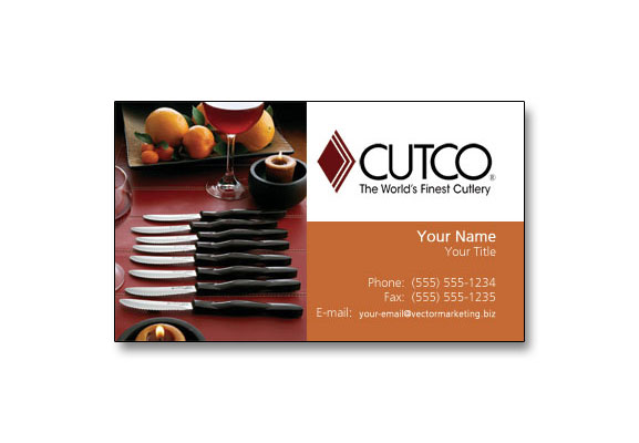 CUTCO Business Cards CUTCO Business Cards