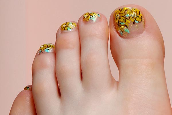 Cute Toe Nail Art Designs