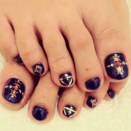 Cute Toe Nail Designs 2014