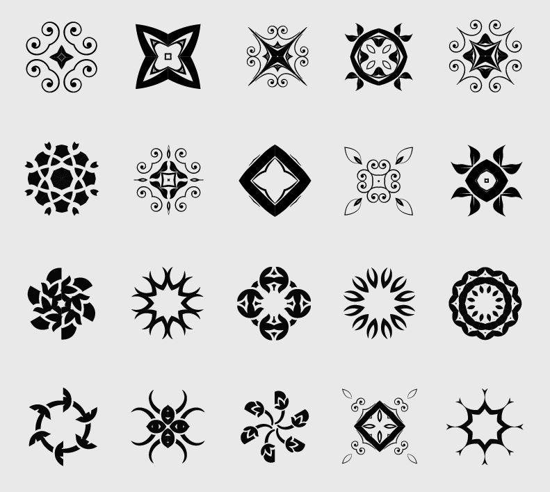 Decorative Elements Clip Art