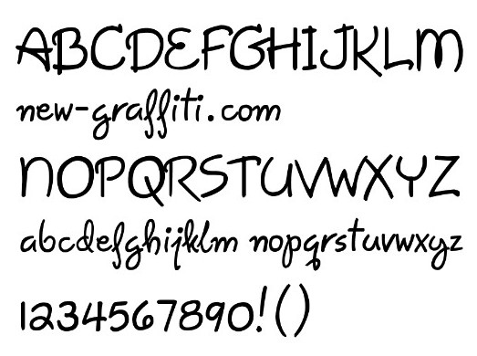 Download Graffiti Font Styles