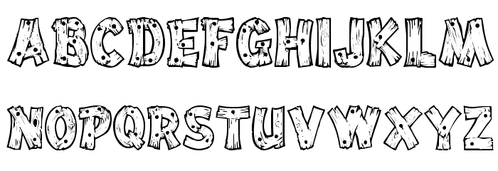 Drift Wood Font