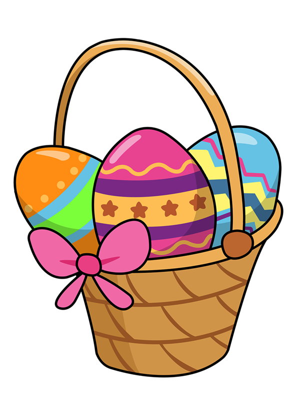 Easter Basket Clip Art