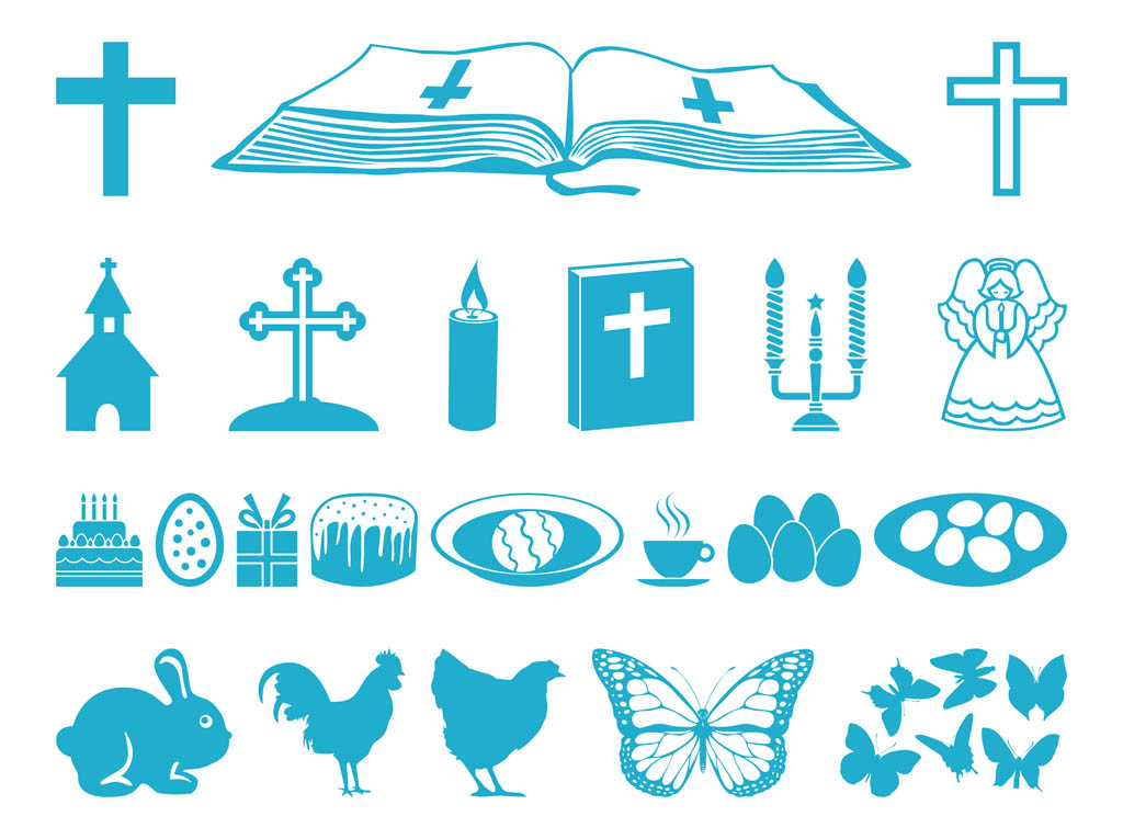 Easter Scavenger Hunt Icons Easter Scavenger Hunt Icons