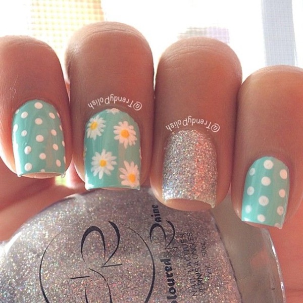 Easy Flower Nail Art Designs for Beginners