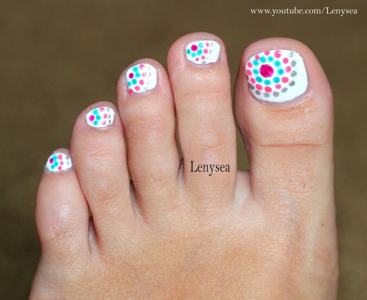 8. Bold and Colorful Toe Nail Designs for a Statement Look - wide 6