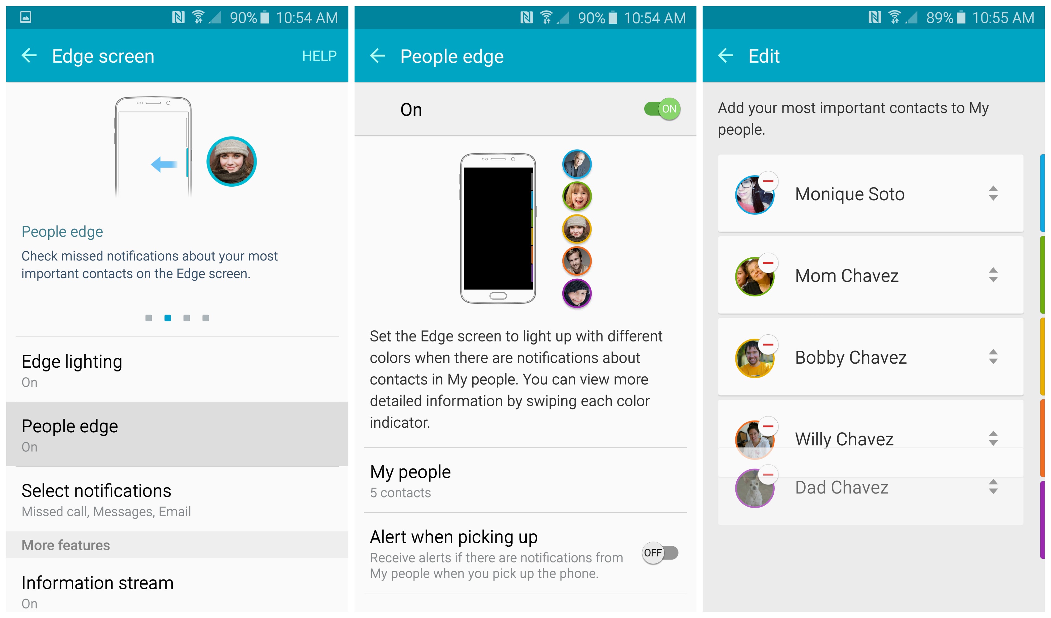 Edge Screen Icons Samsung Galaxy S6 Edge Screen Icons Samsung Galaxy S6