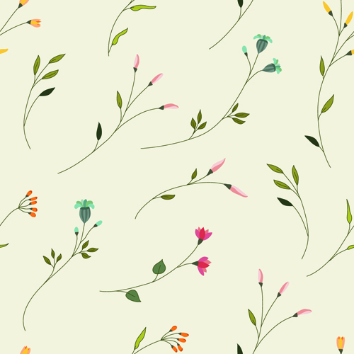 Elegant Flower Vector Floral Backgrounds