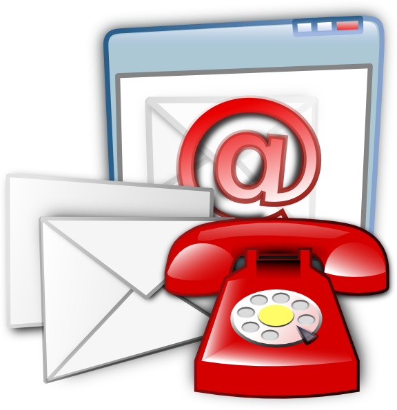 Email Contact Clip Art Free