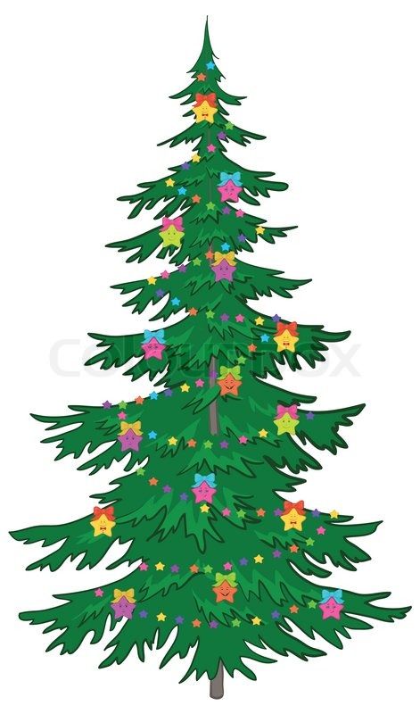 Emoticon Smiley Christmas Tree