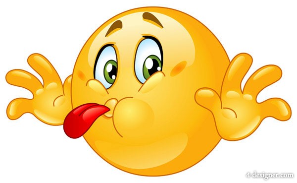 Emoticon with Tongue Sticking Out Emoticon with Tongue Sticking Out
