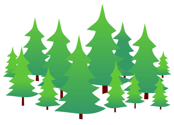 Evergreen Tree Clip Art Free