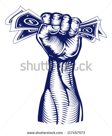 16 Photos of Money Fist Vector