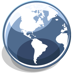 Flat Globe Icon